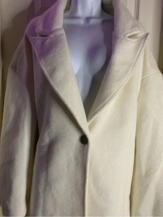 ebossy Women Fashion Notched Lapel Open Front Maxi Long Trench Coat - Picture 4 of 12